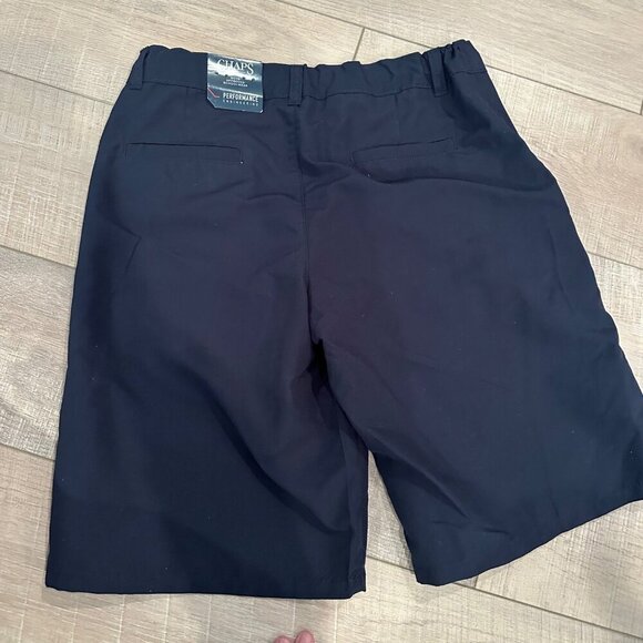 CHAPS BOYS SIZE 16 REGULAR NAVY BLUE PERFOMANCE SHORTS UNIFORM - Picture 6 of 6